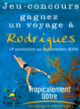 Gagnez un voyage plongée à l’île Rodrigues Gagnez un voyage plongée à l’île Rodrigues