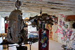 L'exposition de Dado dans un Blockhaus