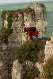 Au bord des falaises d’Etretat