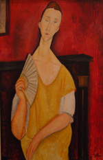 Modigliani Femme à l’éventail