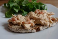 Effiloché de poulet et crevettes façon Dame Tartine sauce Dukan