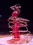 Romina Micheletty et ses hula hoops