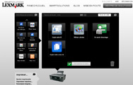 L'interface d'administration Smart Solutions