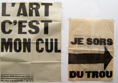 L'art c'est mon cul