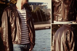 Lire la suite à propos de l’article Perfecto Schott marron à lacets