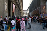 Les touristes à Florence
