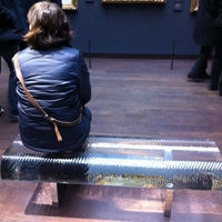 Le banc Water Block créés par le Japonais Tokujin Yoshioka
