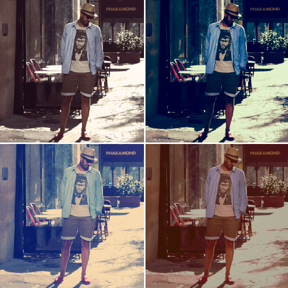 Exemples de filtres Instagram pour Photoshop
