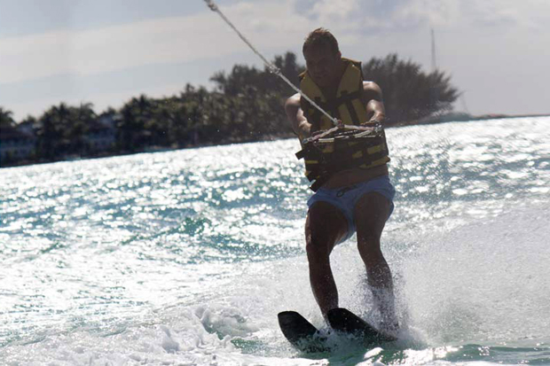 Ski nautique au Mauricia
