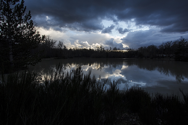 Le lac de Center Parcs Les Bois Francs en Normandie