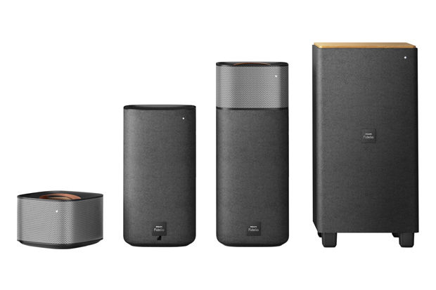 home Cinema Fidelio avec enceintes arrière sans fil E5