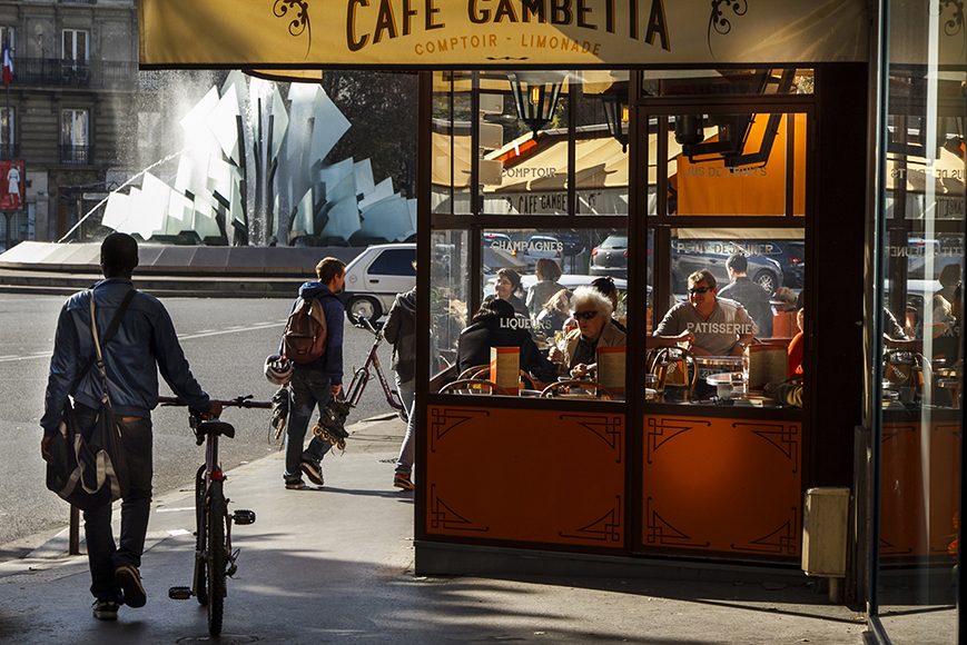 Terrasse  avenue de gambetta