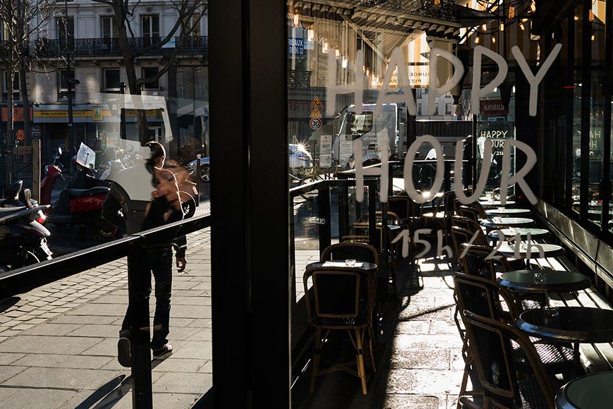 Terrasse  bd de sebastopol