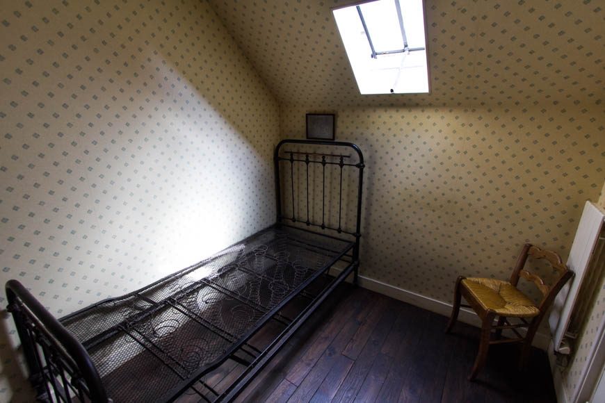 La chambre d'Anton Hirschig, voisine de celle de Van Gogh