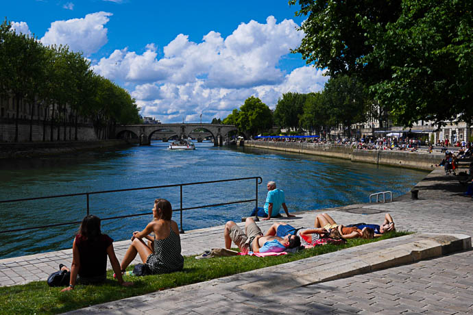 Paris au mois d’août