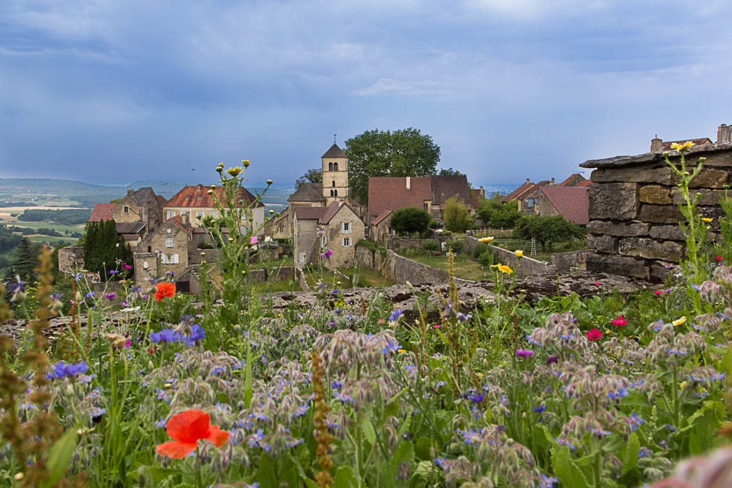 Le village de Chateau-Chalon