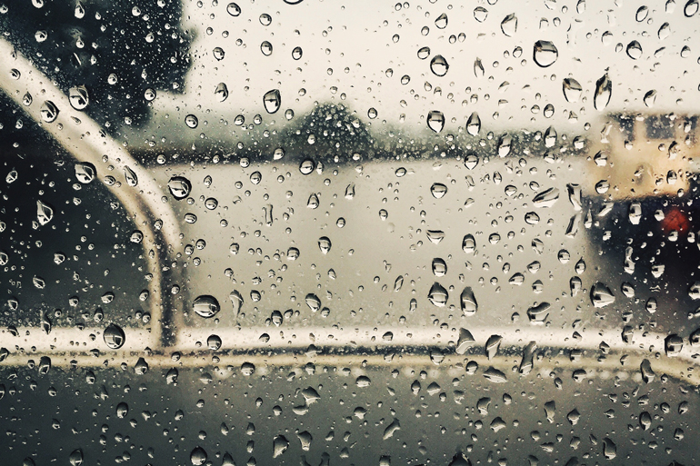 Niderviller sous la pluie