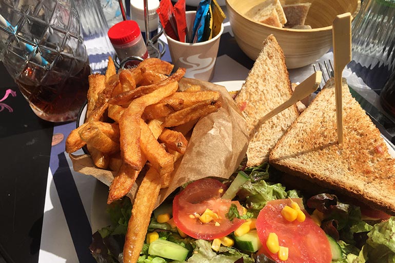 Un déjeuner à Sarlat au restaurant
