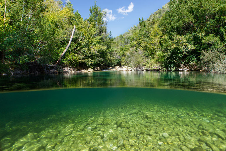 Les gorges de la Siagne