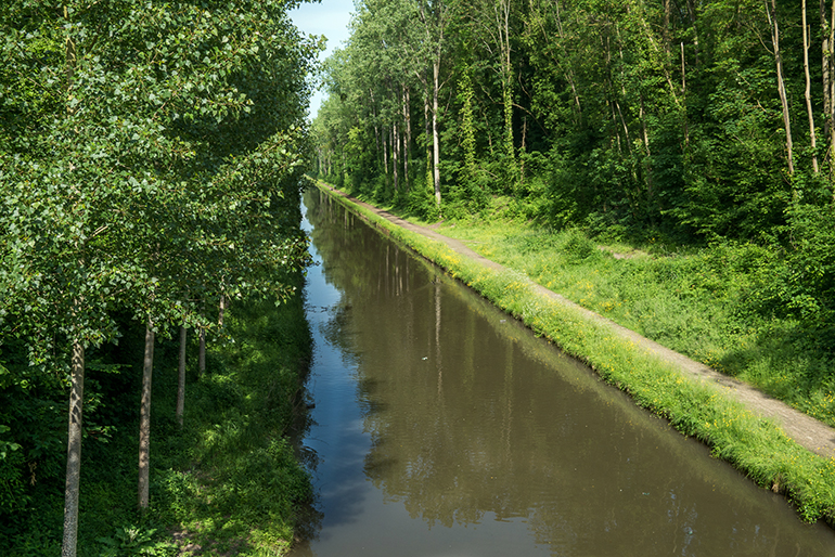 Le long du canal