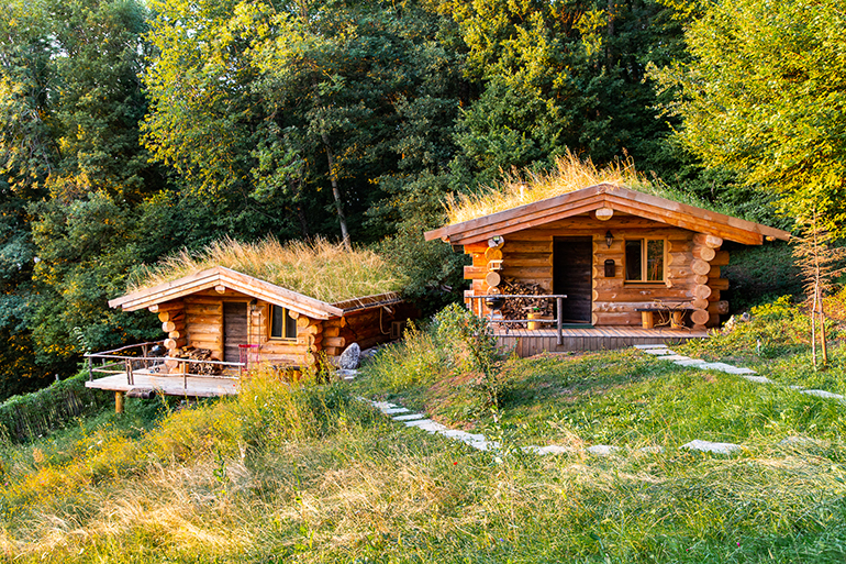 Les cabanes du Salève