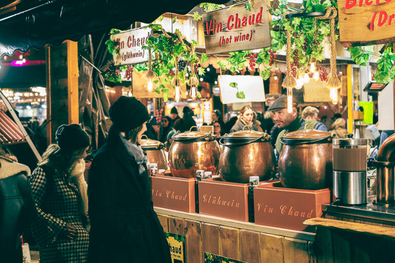 Le marché de Noël des Tuileries à Paris
